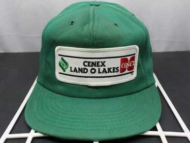 帽子 Vintage CENEX LAND O LAKES Snapback Hat Vintage CENEX LAND O LAKES Snapback Trucker Cap Hat Patch