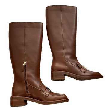 Bally Leather riding boots