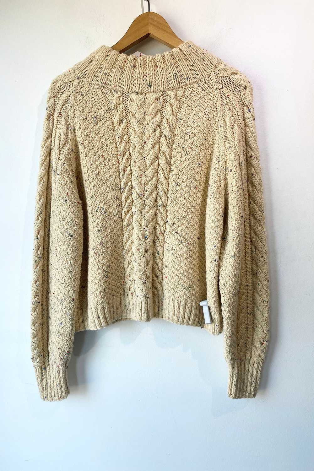 Doen Serena Cream Cable Sweater - image 4