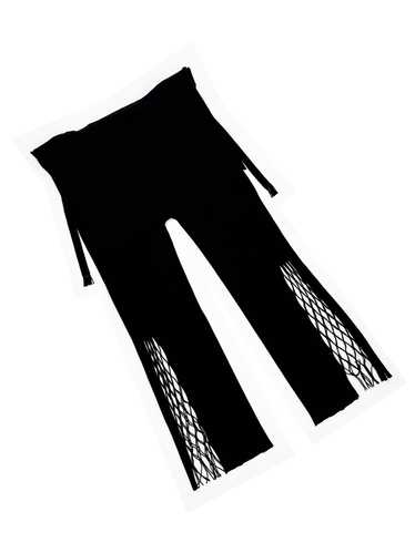 Issey Miyake APOC perforated knit pants