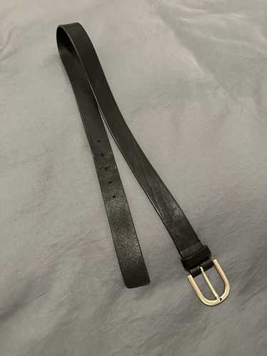 To Boot To Boot NY Black Leather Belt