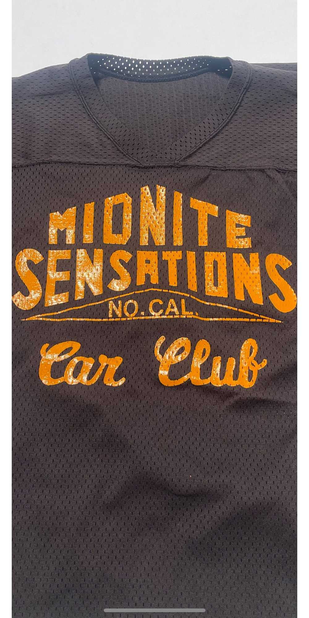 Vintage 70’s Midnite Sensations Car Club Jersey - image 3