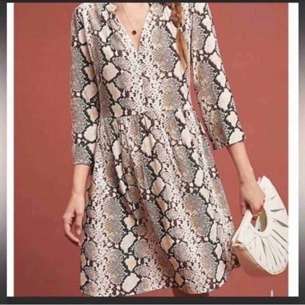 ANTHROPOLOGIE | MAEVE Juno Snake Print Long Sleev… - image 10