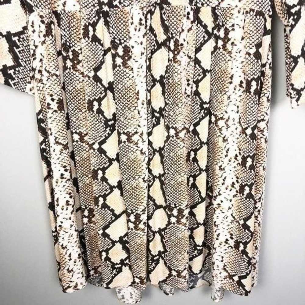 ANTHROPOLOGIE | MAEVE Juno Snake Print Long Sleev… - image 6