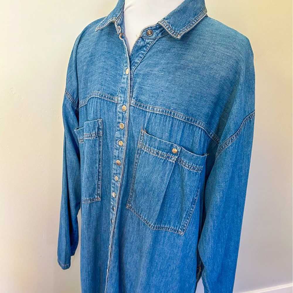 Vintage FADS Denim Maxi Dress - image 11