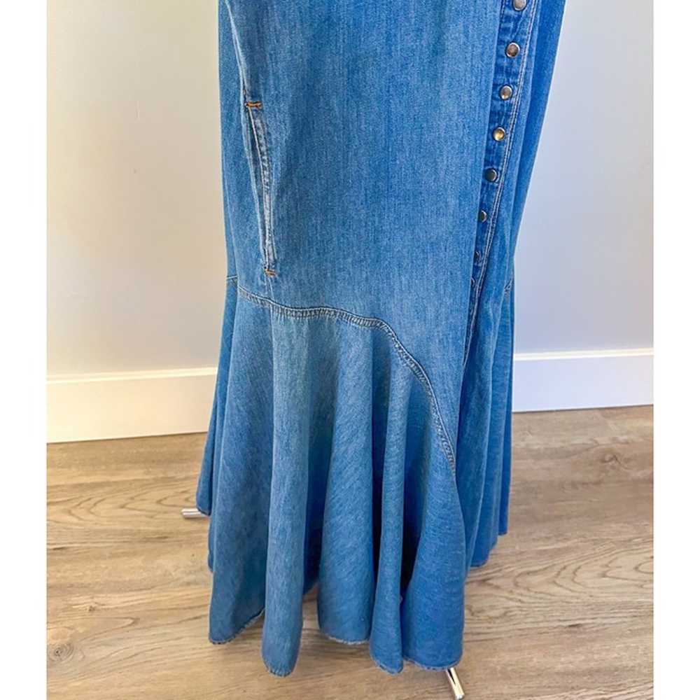 Vintage FADS Denim Maxi Dress - image 7