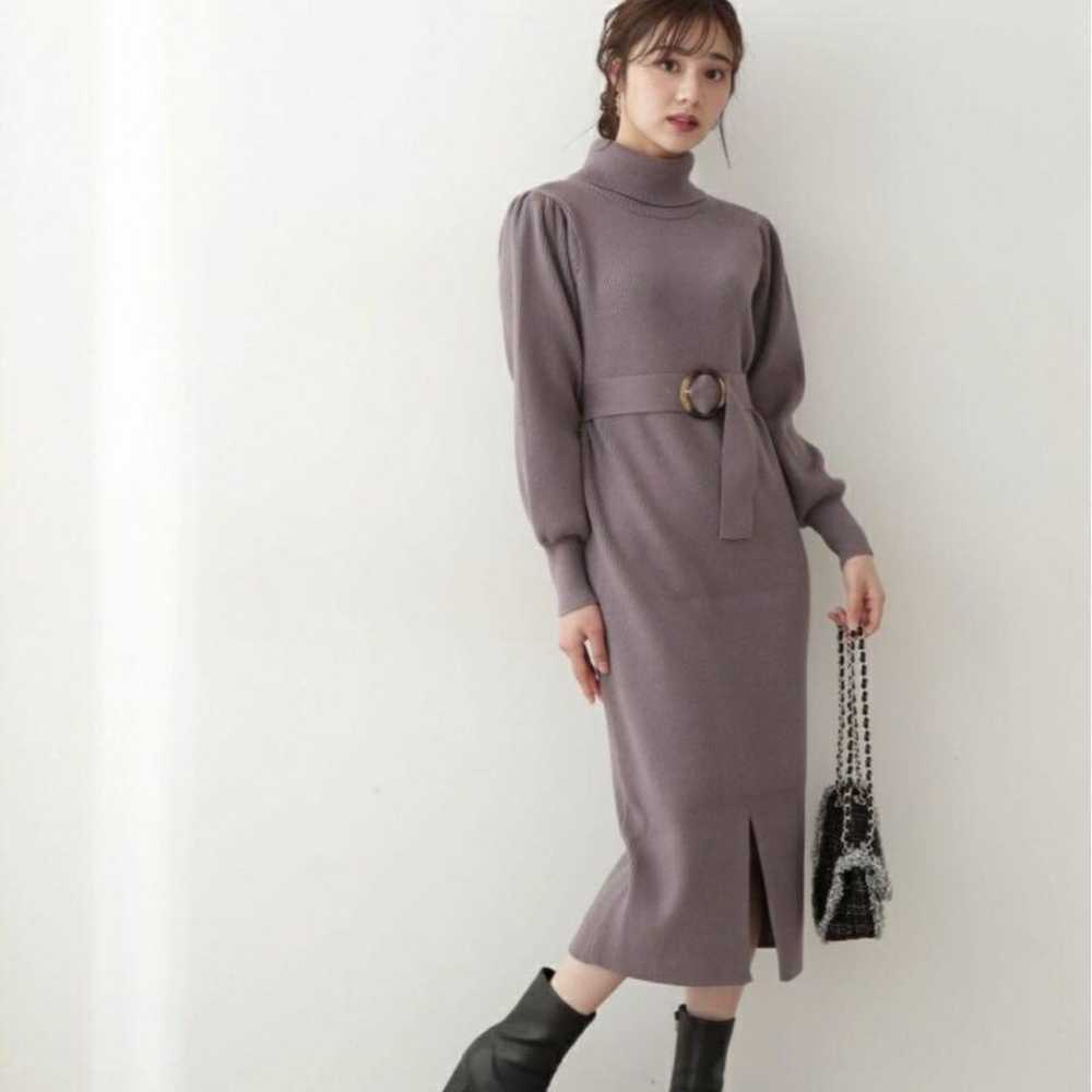 PROPORTION BODY DRESSING Mutton Sleeve Knit Dress - image 2