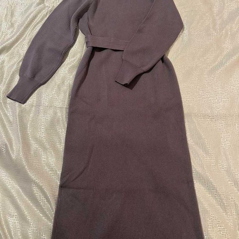 PROPORTION BODY DRESSING Mutton Sleeve Knit Dress - image 5