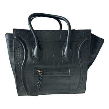 Celine Luggage Phantom leather handbag