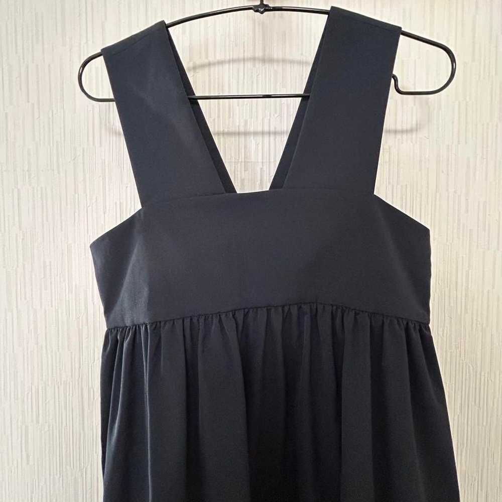 United Arrows P Twill Camisole Dress Navy - image 4