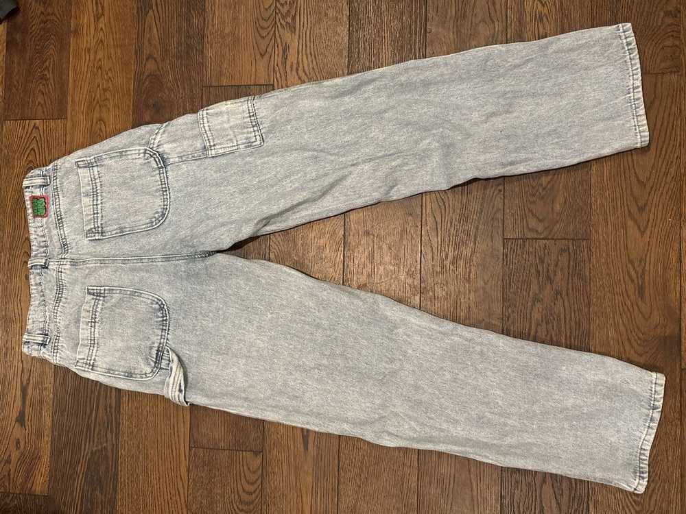 Zumiez Light Washed Baggy Wide Legged Jeans - image 4