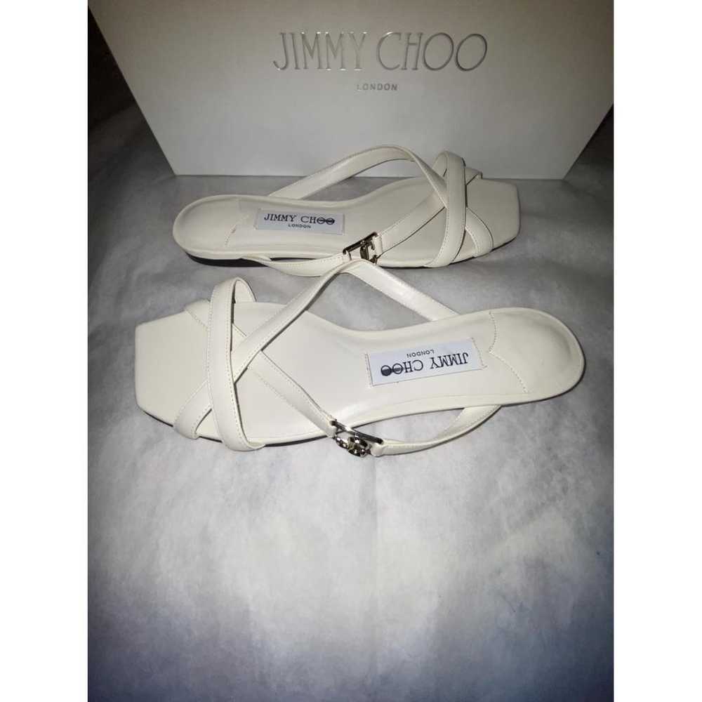 Jimmy Choo Leather sandal - image 2