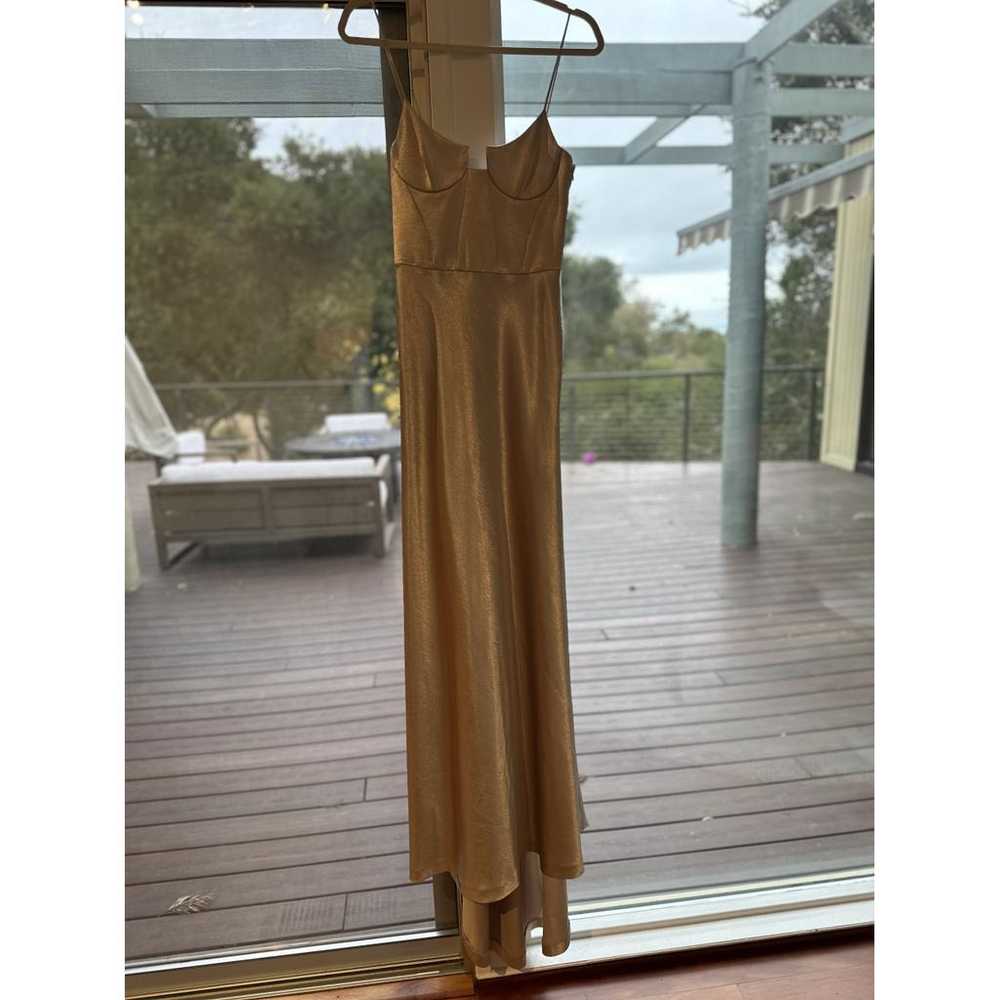 Galvan London Silk maxi dress - image 8