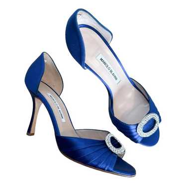 Manolo Blahnik Cloth heels