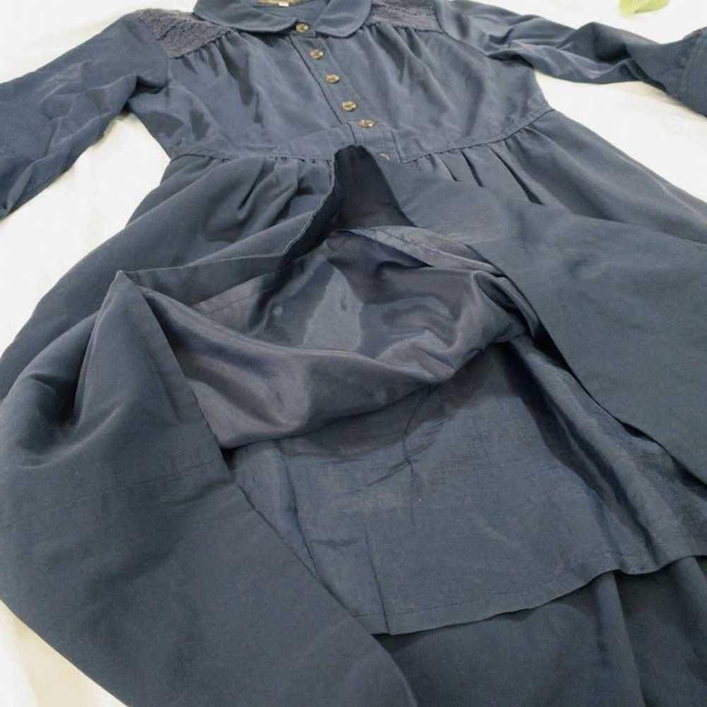 Adult Cute ♪ JUSGLITTY Knee-Length Dress in Navy - image 4