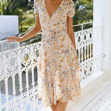 Hello Molly Floral Midi Dress