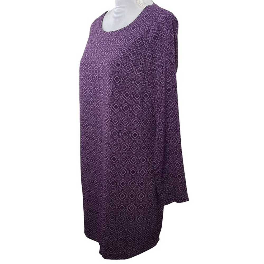 Prana Dress Womens Mini Long Sleeve Shift Cece  P… - image 6