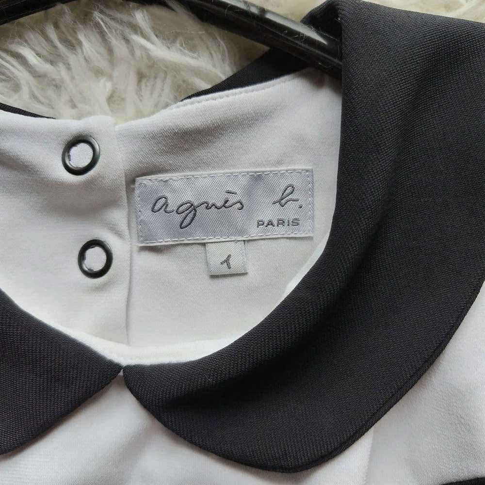 In excellent condition, Agnès B. round collar and… - image 3