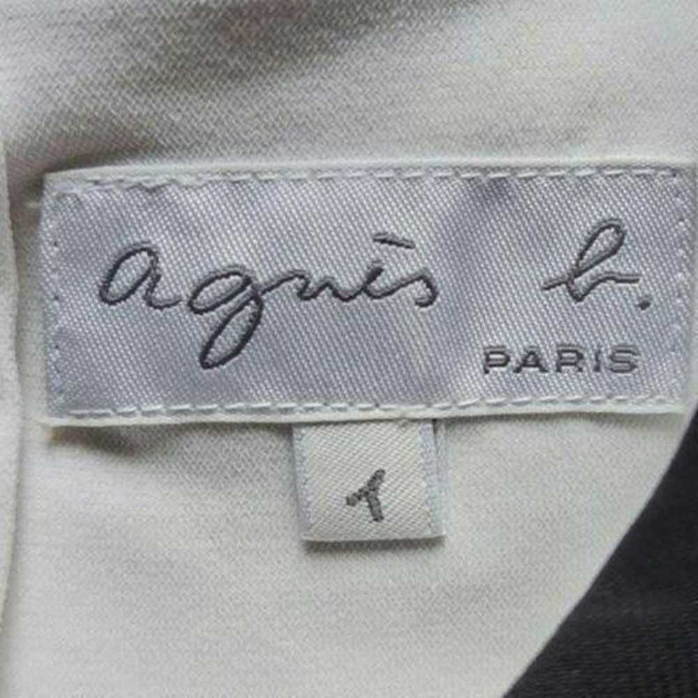 In excellent condition, Agnès B. round collar and… - image 4