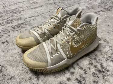 Nike Kyrie 3 Finals Gold (カイリーアービング) Men 11 - Nike Kyrie 3 Finals 2017 White Gold Basketball