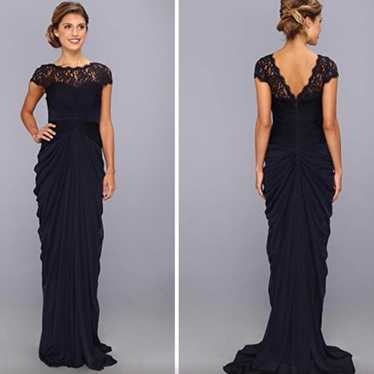 Adrianna Papell navy gown