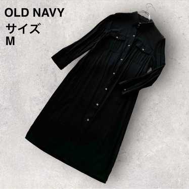 【OLD NAVY】Old Navy Dress 100% Rayon Black Long