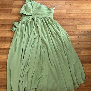 Sage green dress