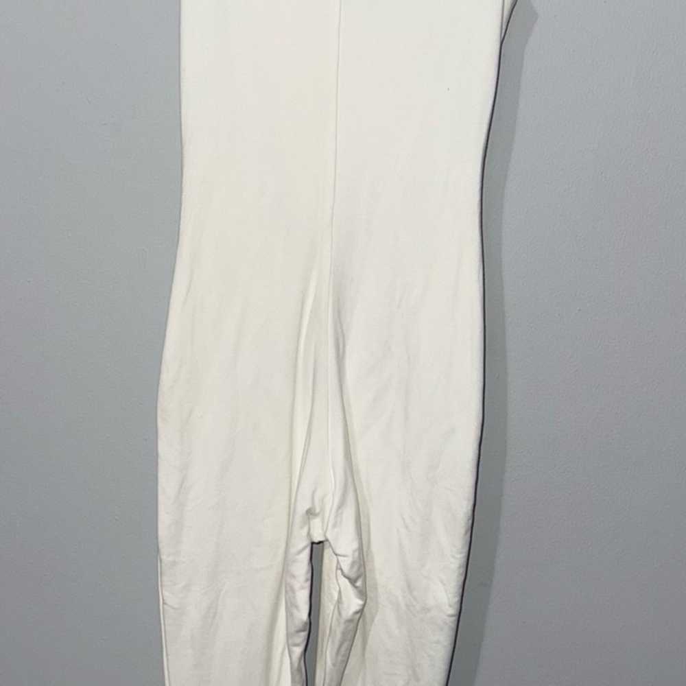 WHITE ALO DOUBLE LAYER JUMPSUIT by Jluxlabel - image 6