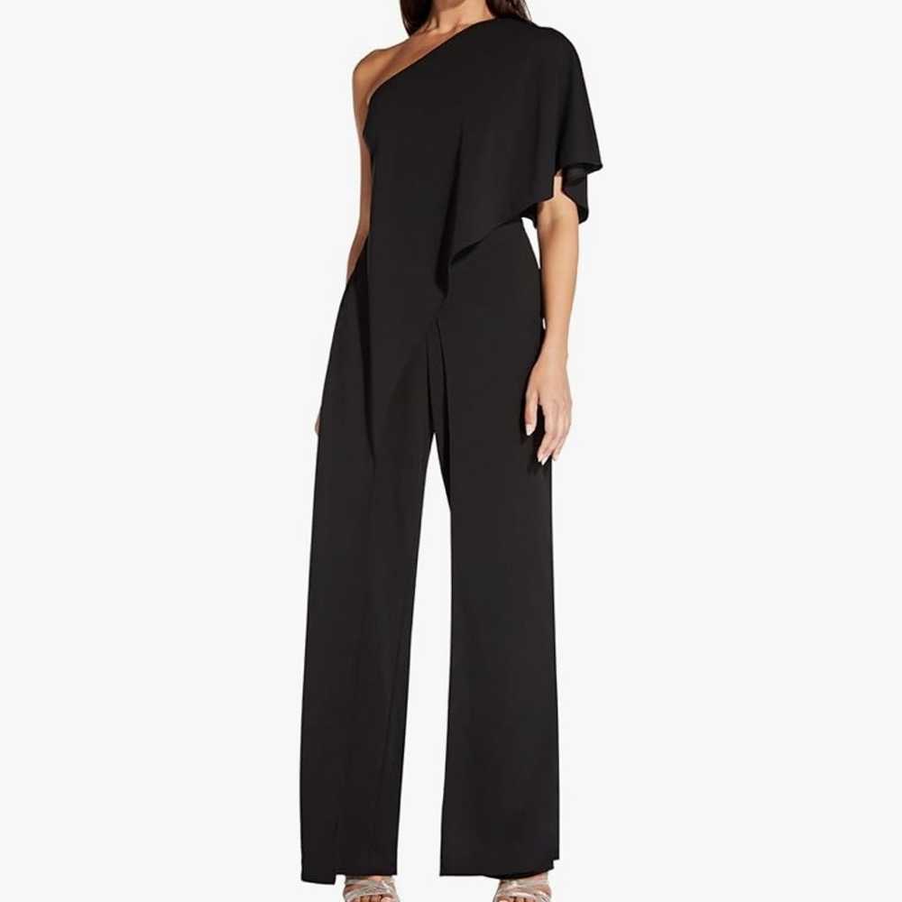 Adianna Papell one shoulder jumpsuit women’s size… - image 1