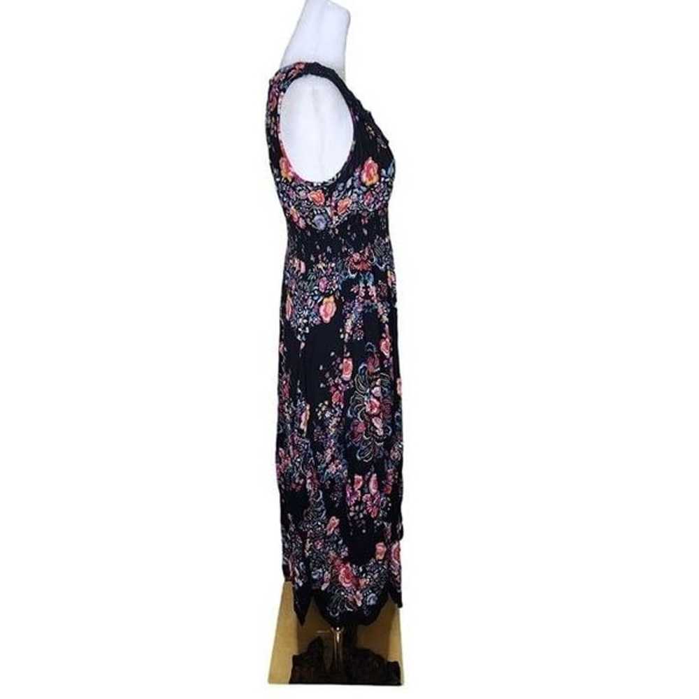 Vintage 90s Bila Sleeveless Flowy Boho Floral Max… - image 3