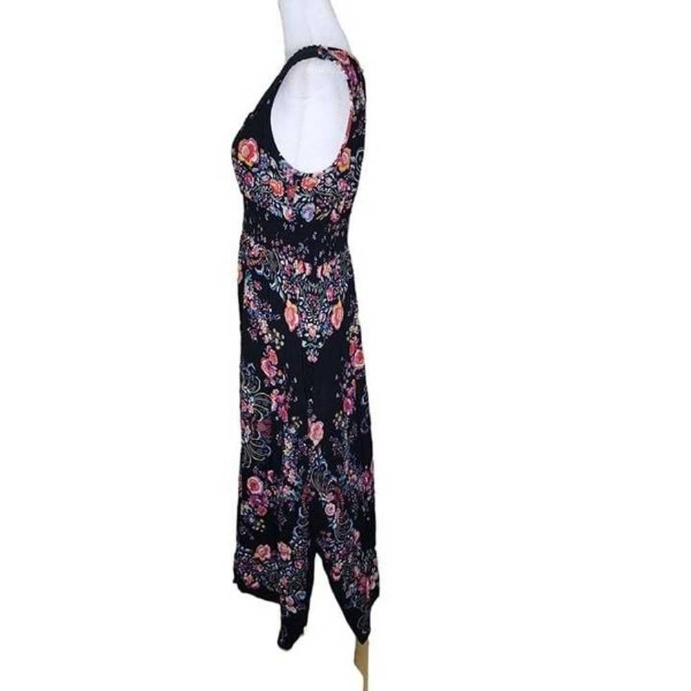 Vintage 90s Bila Sleeveless Flowy Boho Floral Max… - image 5