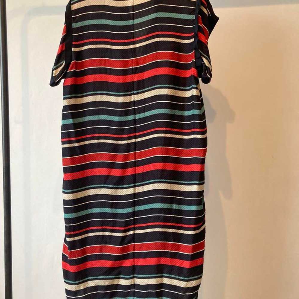 ISABEL MARANT Isabel Marant Striped V-Neck Dress - image 5