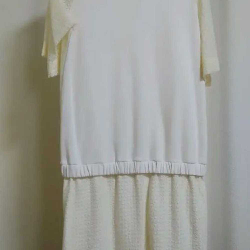 SEE BY chloe Tunic Dress White Lace - image 4