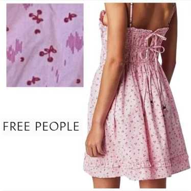 Free People Pink Gabby Dress Pink Size Small NWOT