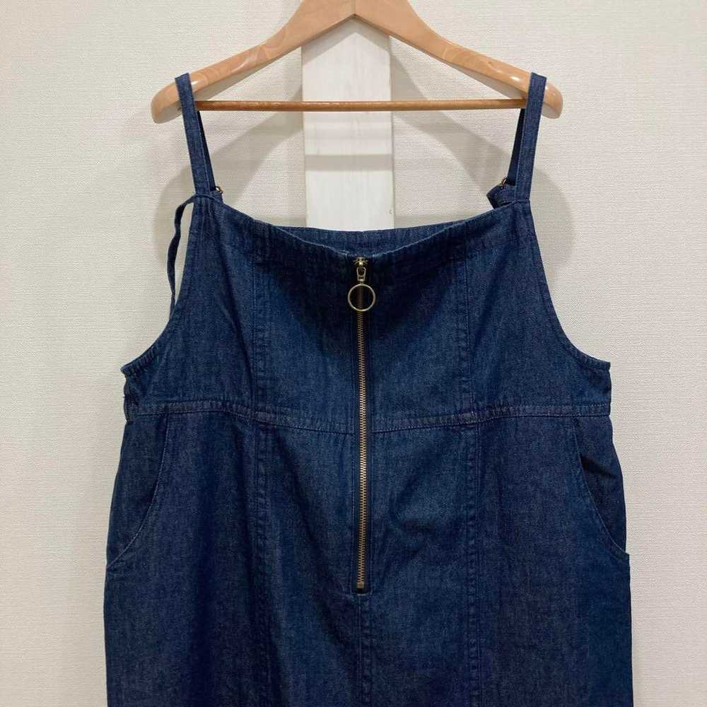 Un Dix Cors Denim Camisole Dress - Slimming Effec… - image 3