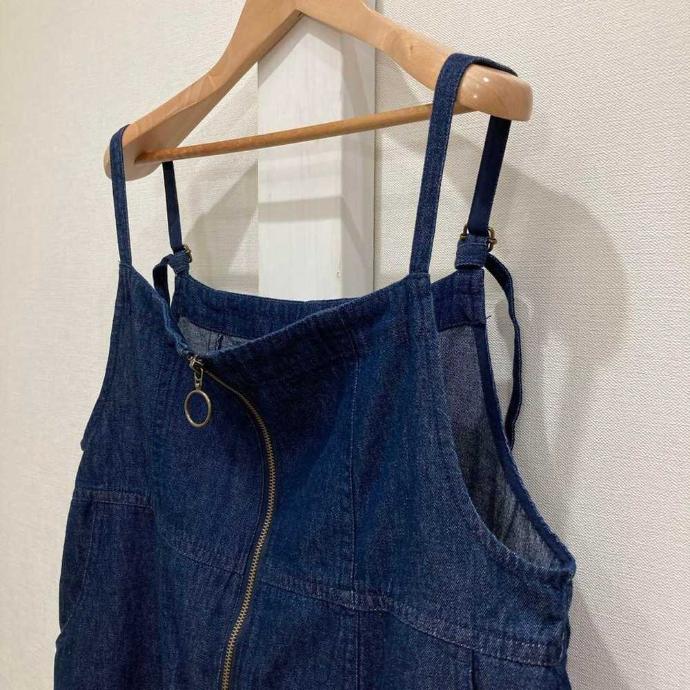 Un Dix Cors Denim Camisole Dress - Slimming Effec… - image 5