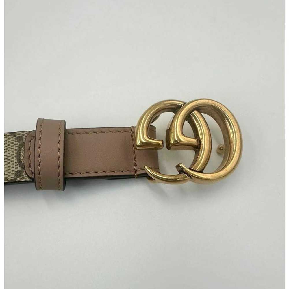 Gucci Gg Buckle leather belt - image 3