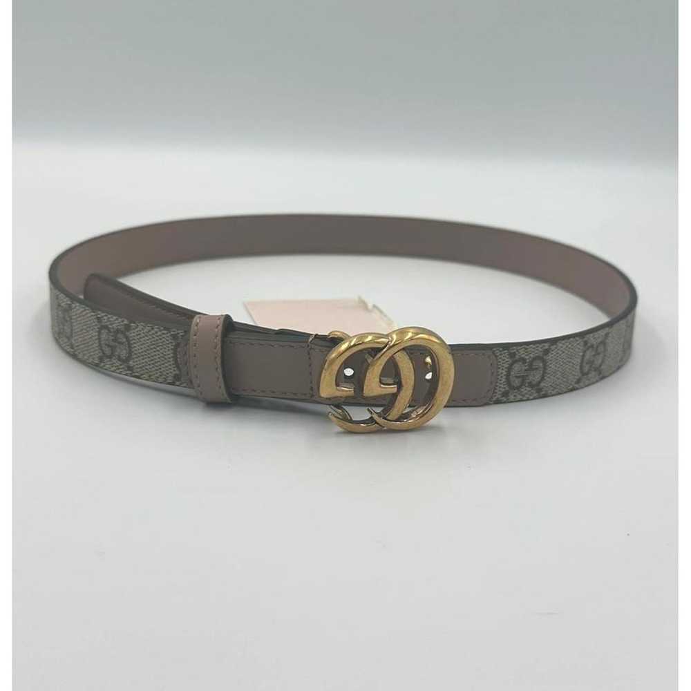 Gucci Gg Buckle leather belt - image 7