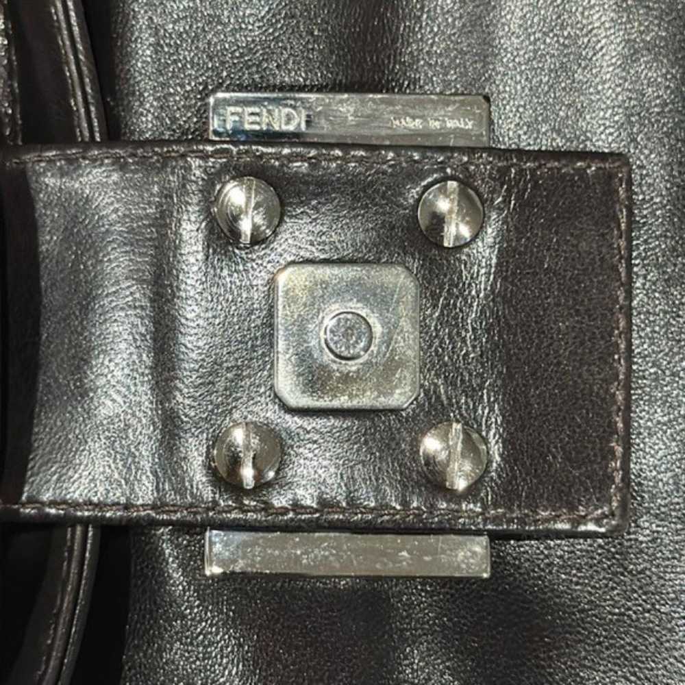 Fendi Baguette leather handbag - image 8