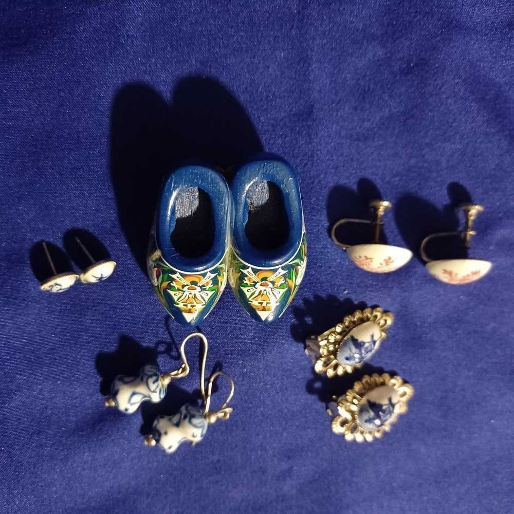 Holland Delft Jewelry Lot *READ* - image 2