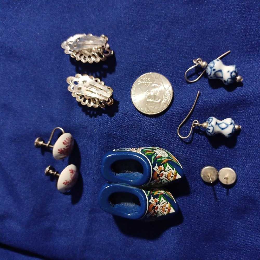 Holland Delft Jewelry Lot *READ* - image 4