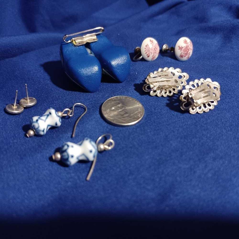 Holland Delft Jewelry Lot *READ* - image 5