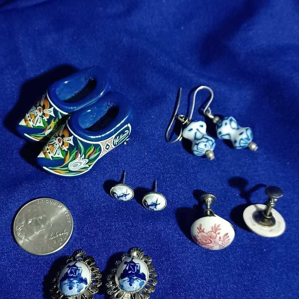 Holland Delft Jewelry Lot *READ* - image 7