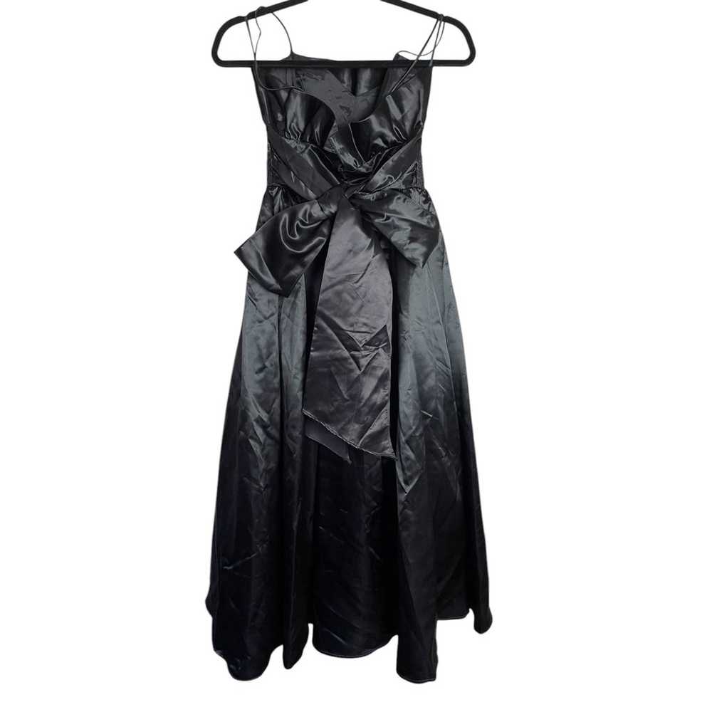 80s Y2K Jessica McClintock Gunne Sax All Black Sa… - image 3