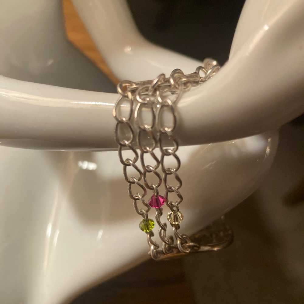 Brighten Bracelet with flowers in good condition - image 2