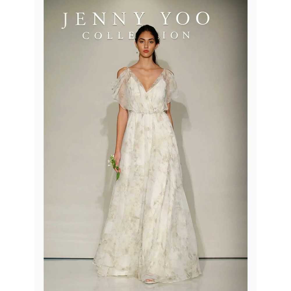 Jenny Yoo Collection Cassie Watercolor Flutter Sl… - image 12