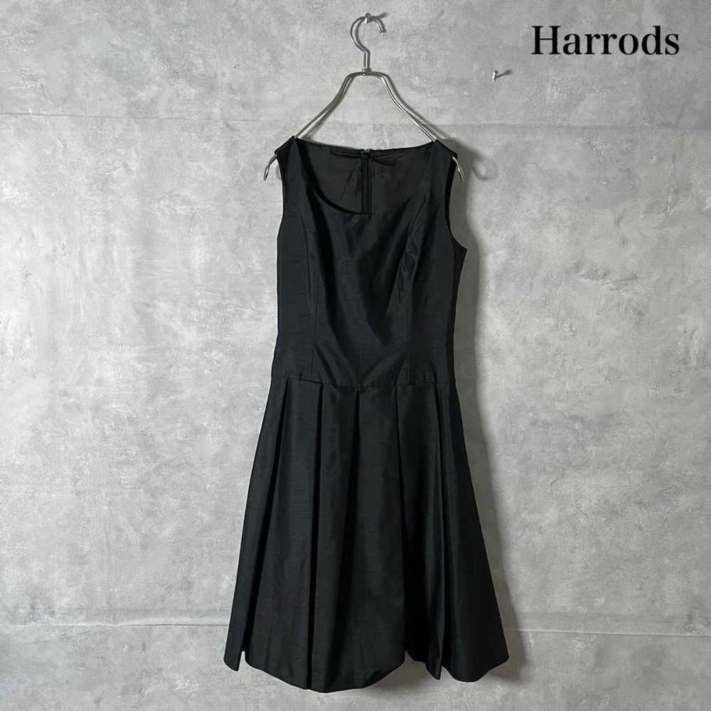 HARRODS Japan-made Silk Blend Sleeveless Long Dre… - image 1