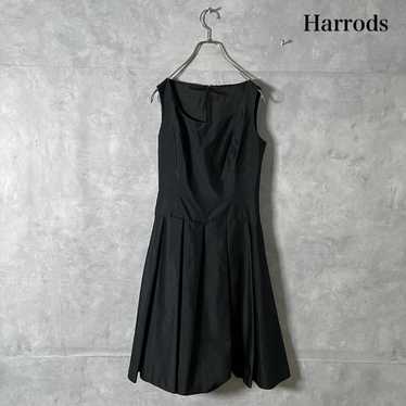 HARRODS Japan-made Silk Blend Sleeveless Long Dre… - image 1