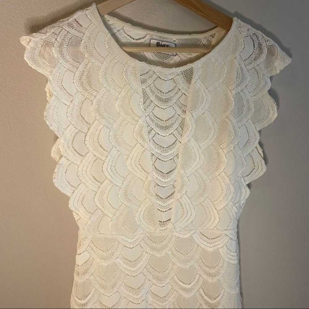 Nightcap white lace dress - image 3