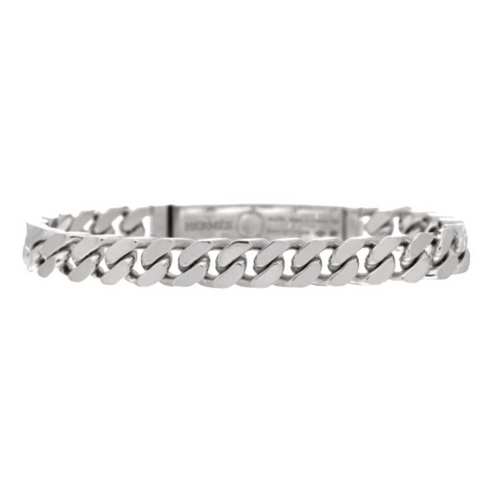 Hermès Kelly Chaîne white gold bracelet - image 1